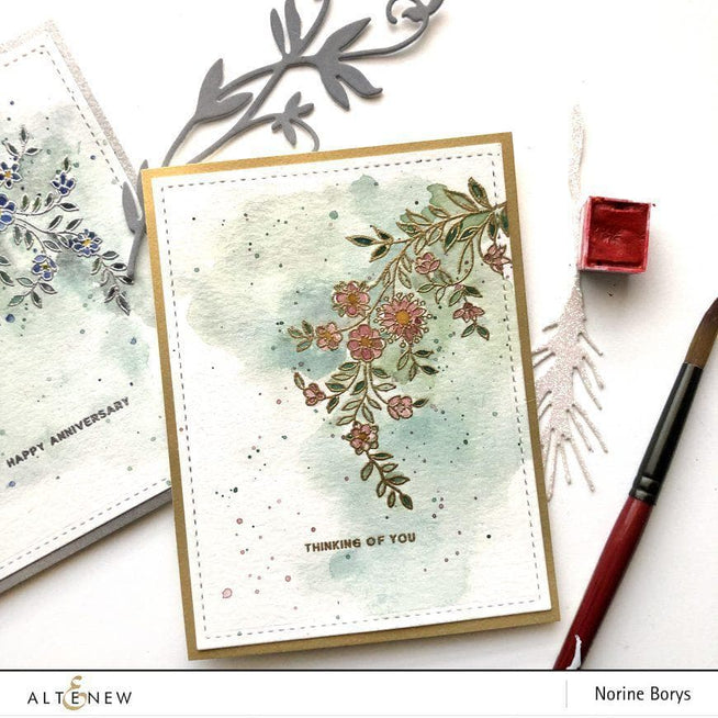 Altenew Stamp & Die Bundle Flower Vine Stamp & Die Bundle