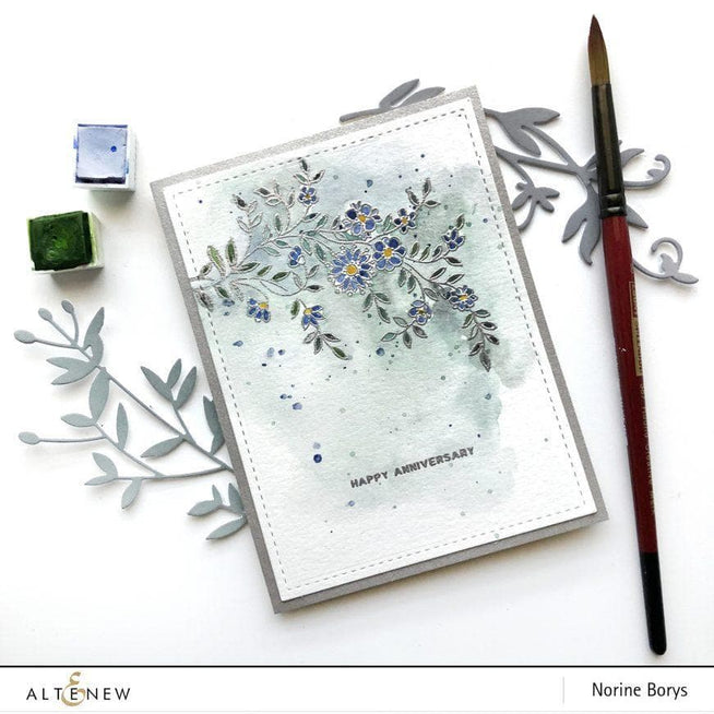Altenew Stamp & Die Bundle Flower Vine Stamp & Die Bundle