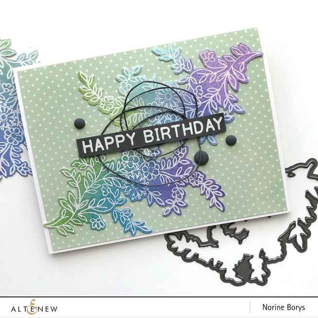 Altenew Stamp & Die Bundle Flower Vine Stamp & Die Bundle