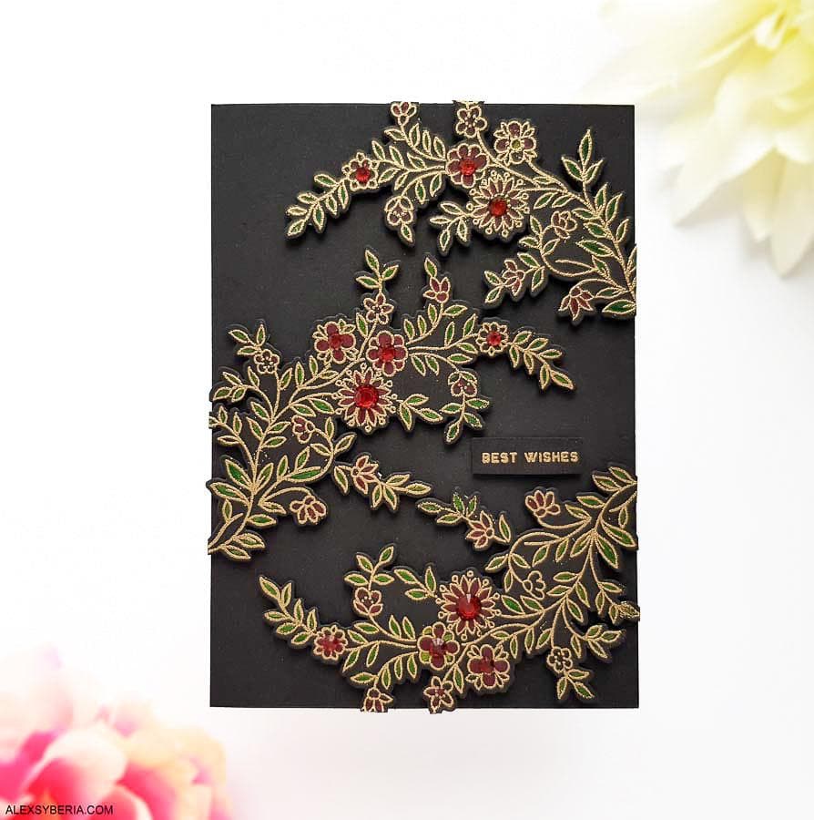 Altenew Stamp & Die Bundle Flower Vine Stamp & Die Bundle
