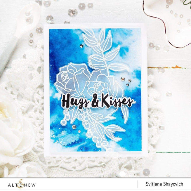 Altenew Stamp & Die Bundle Forever in Love Stamp & Die Bundle