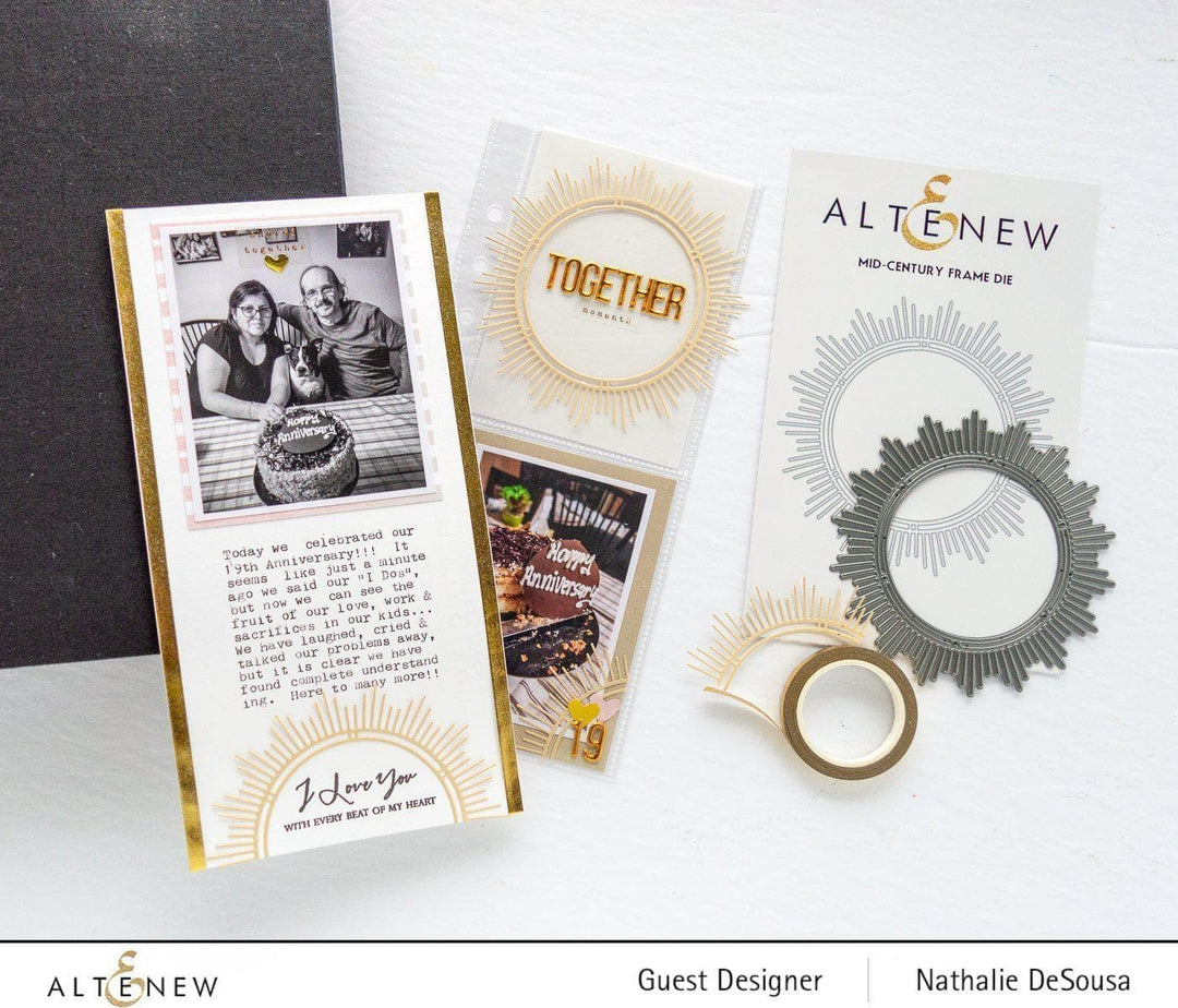 Altenew Stamp & Die Bundle Forever in Love Stamp & Die Bundle