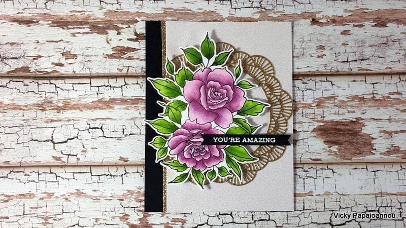 Altenew Stamp & Die Bundle Forever in Love Stamp & Die Bundle