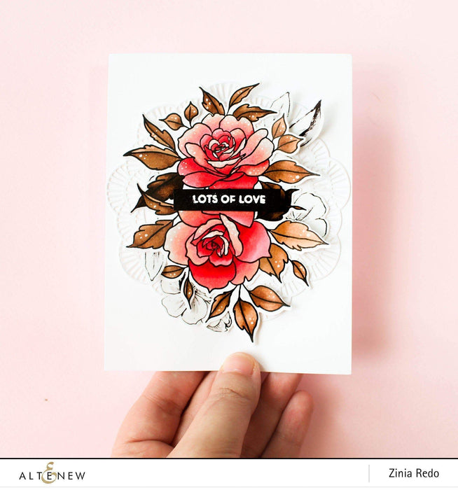 Altenew Stamp & Die Bundle Forever in Love Stamp & Die Bundle