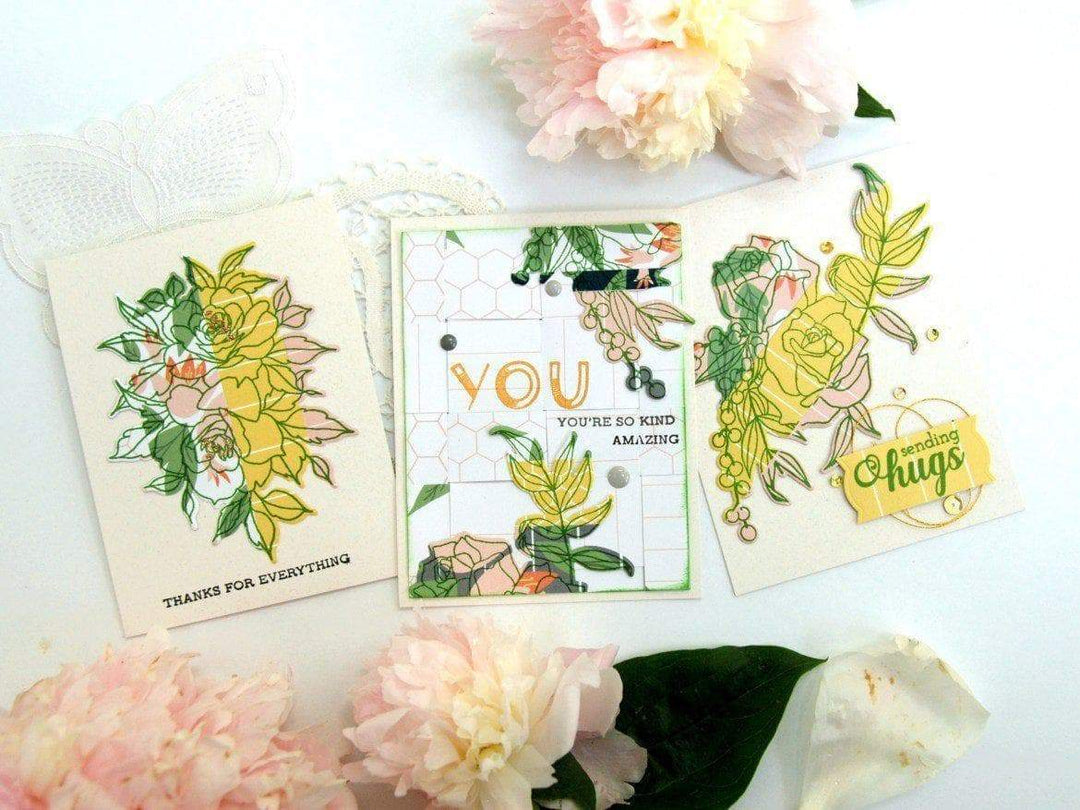 Altenew Stamp & Die Bundle Forever in Love Stamp & Die Bundle