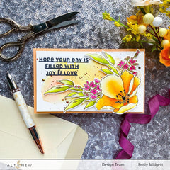 Altenew Stamp & Die Bundle Fresh Bloom Stamp & Die Bundle