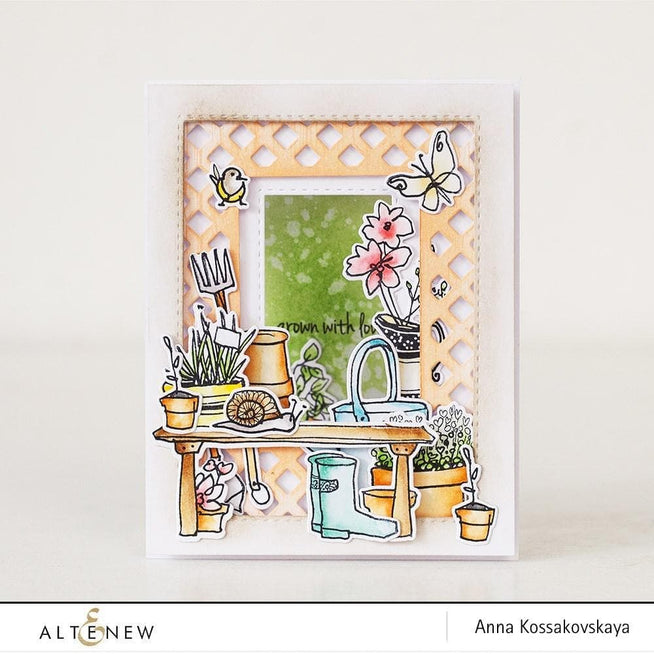 Altenew Stamp & Die Bundle Garden Grow Stamp & Die Bundle