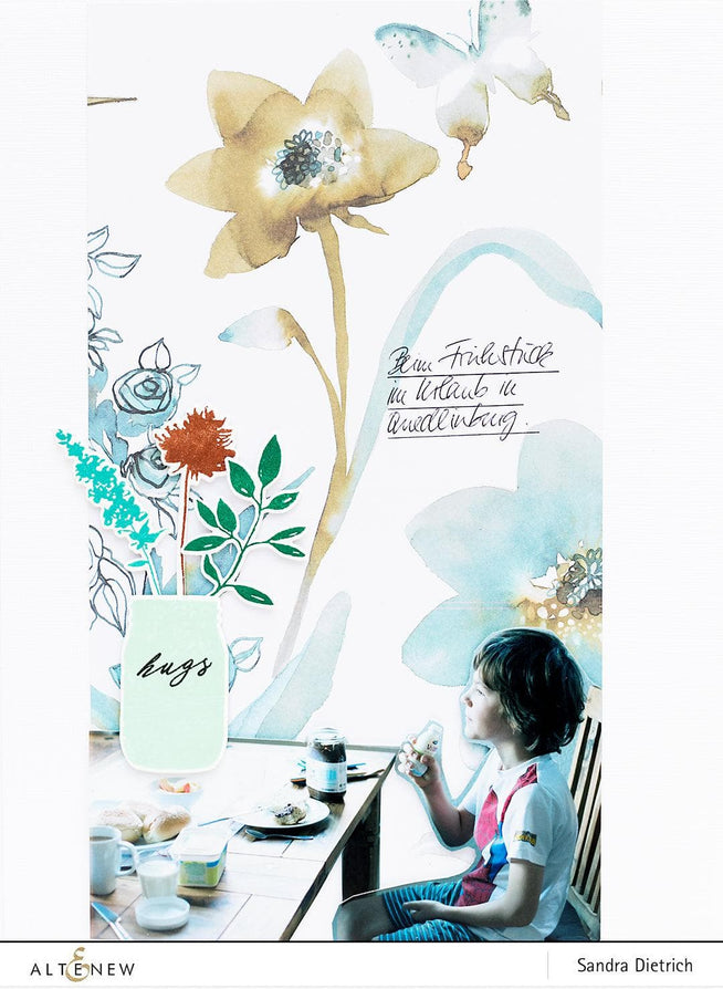 Altenew Stamp & Die Bundle Garden Silhouette Stamp & Die Bundle