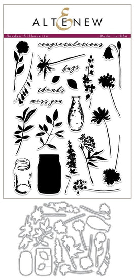 Altenew Stamp & Die Bundle Garden Silhouette Stamp & Die Bundle