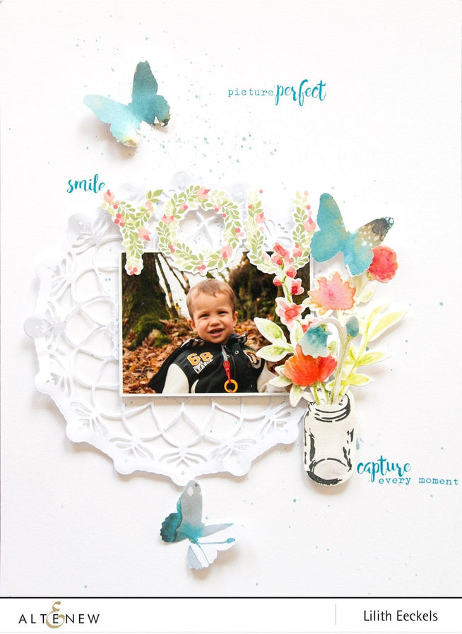 Altenew Stamp & Die Bundle Garden Silhouette Stamp & Die Bundle
