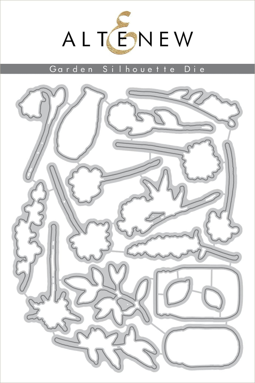 Altenew Stamp & Die Bundle Garden Silhouette Stamp & Die Bundle