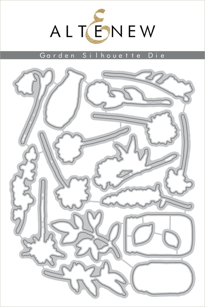 Altenew Stamp & Die Bundle Garden Silhouette Stamp & Die Bundle
