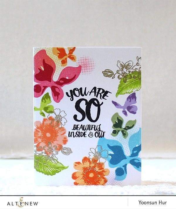 Altenew Stamp & Die Bundle Garden Treasure Stamp & Die Bundle