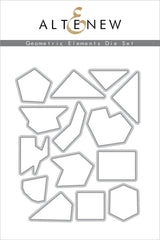 Altenew Stamp & Die Bundle Geometric Elements
