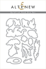 Altenew Stamp & Die Bundle Goldfish Pond Stamp & Die Bundle