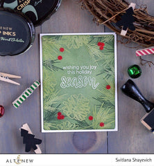 Altenew Stamp & Die Bundle Halftone Holidays Stamp & Die Bundle