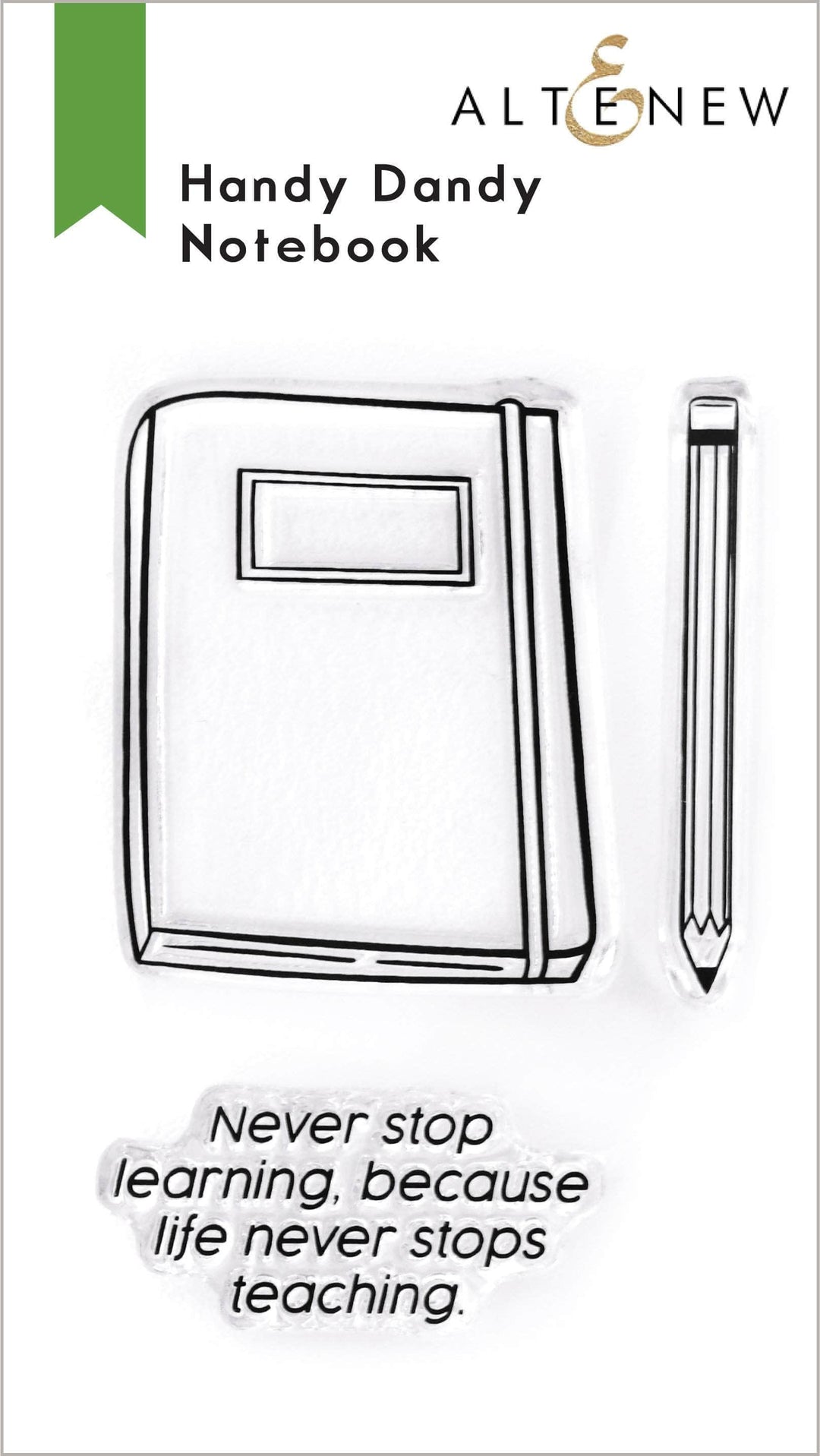 Altenew Stamp & Die Bundle Handy Dandy Notebook