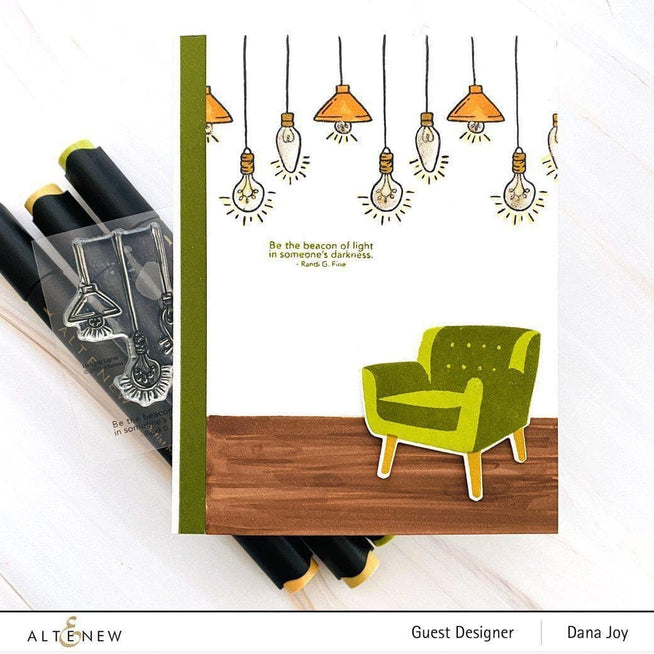 Altenew Stamp & Die Bundle Hanging Lights Stamp & Die Bundle