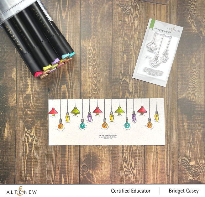 Altenew Stamp & Die Bundle Hanging Lights Stamp & Die Bundle