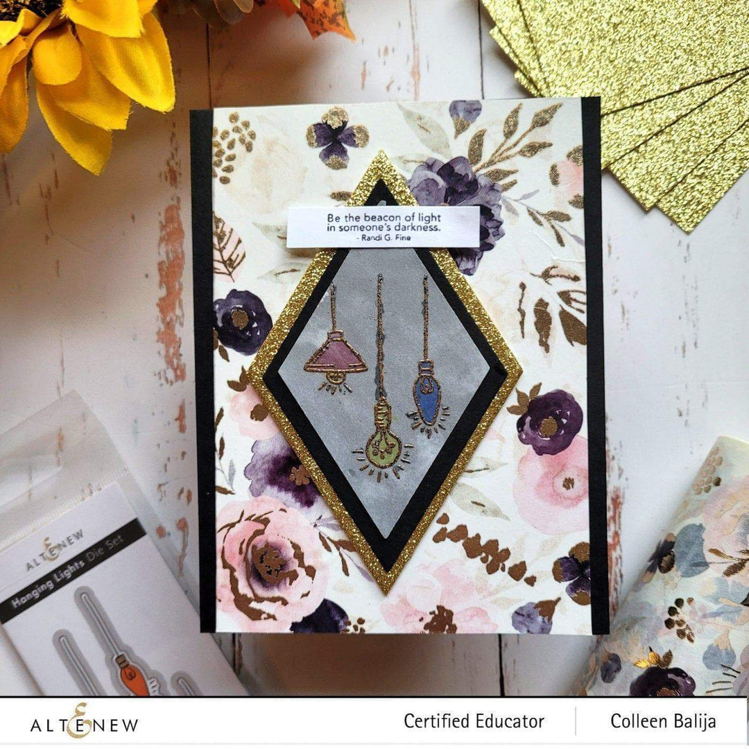 Altenew Stamp & Die Bundle Hanging Lights Stamp & Die Bundle