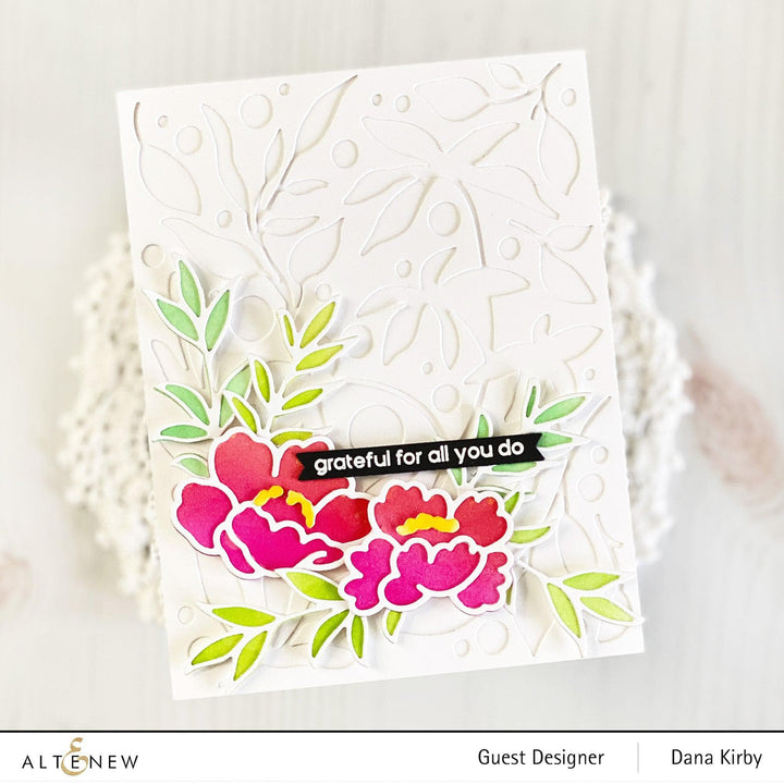 Altenew Stamp & Die Bundle Happy Blossoms Ensemble