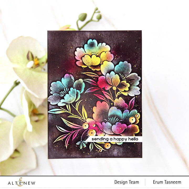 Altenew Stamp & Die Bundle Happy Blossoms Ensemble