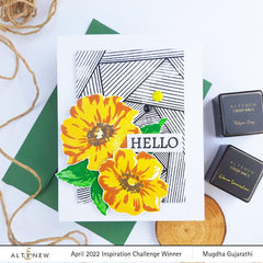 Altenew Stamp & Die Bundle Happy Flowers Stamp & Die Bundle