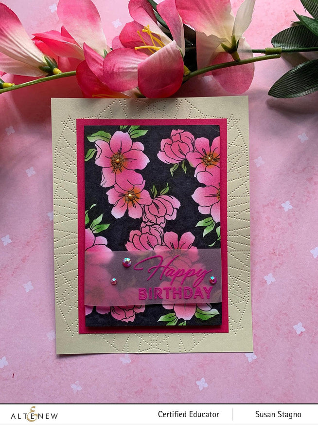 Altenew Stamp & Die Bundle Happy Sentiments Stamp & Die Bundle
