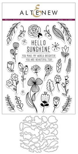 Altenew Stamp & Die Bundle Hello Sunshine Stamp & Die Bundle