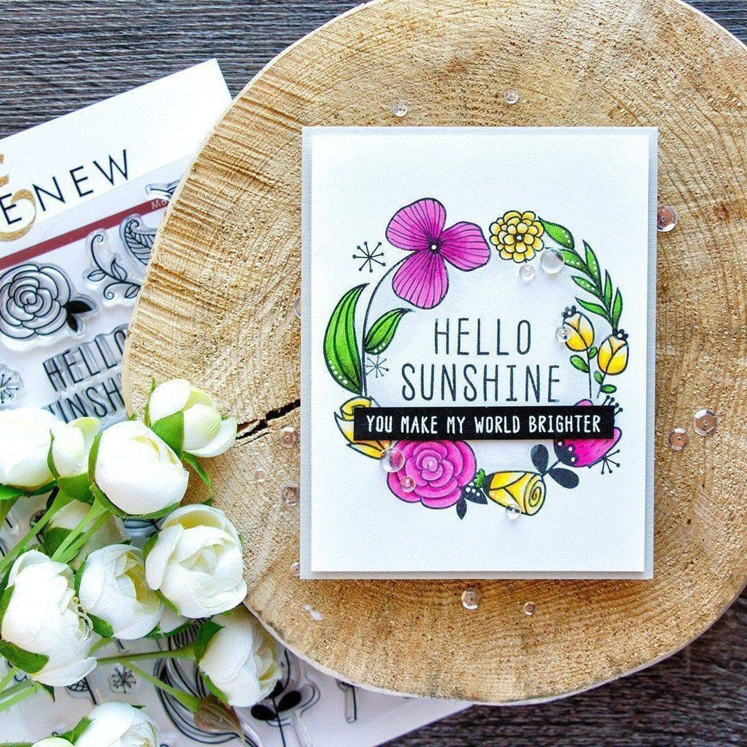 Altenew Stamp & Die Bundle Hello Sunshine Stamp & Die Bundle