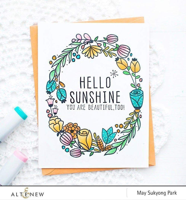 Altenew Stamp & Die Bundle Hello Sunshine Stamp & Die Bundle