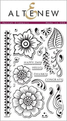 Altenew Stamp & Die Bundle Hennah Elements