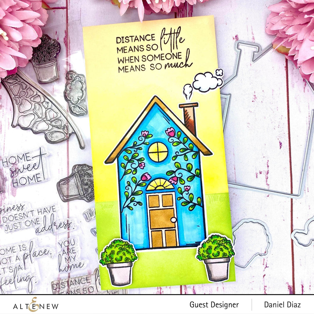 Altenew Stamp & Die Bundle Home Sweet Home Stamp & Die Bundle