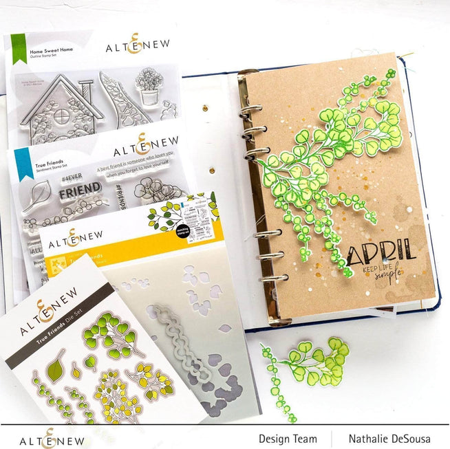 Altenew Stamp & Die Bundle Home Sweet Home Stamp & Die Bundle
