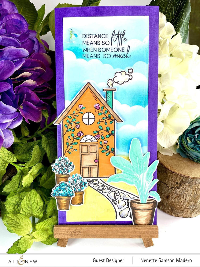 Altenew Stamp & Die Bundle Home Sweet Home Stamp & Die Bundle