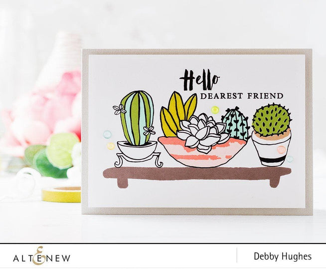 Altenew Stamp & Die Bundle Indoor Garden Stamp & Die Bundle