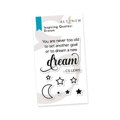 Altenew Stamp & Die Bundle Inspiring Quotes - Dream