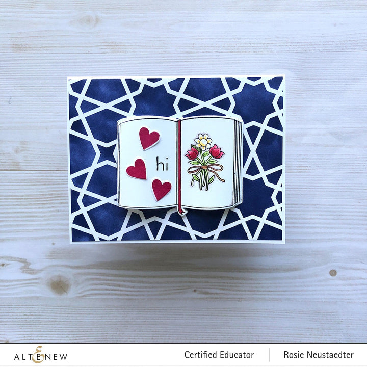 Altenew Stamp & Die Bundle Journal Flowers Stamp & Die Bundle
