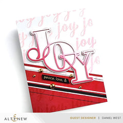 Altenew Stamp & Die Bundle Joyful Greetings