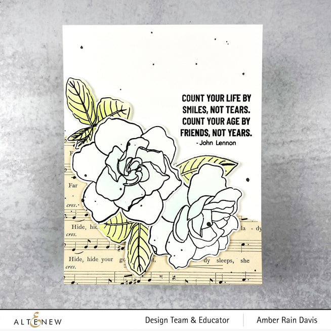 Altenew Stamp & Die Bundle Just a Number Stamp & Die Bundle