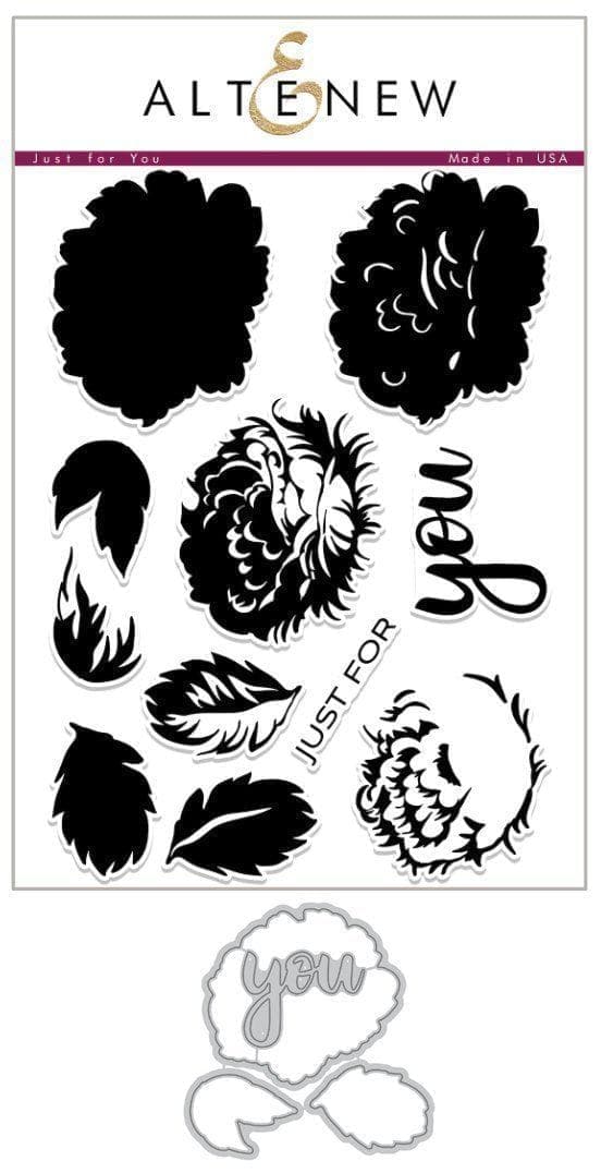 Altenew Stamp & Die Bundle Just for You Stamp & Die Bundle