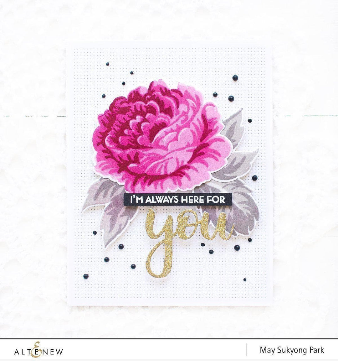 Altenew Stamp & Die Bundle Just for You Stamp & Die Bundle