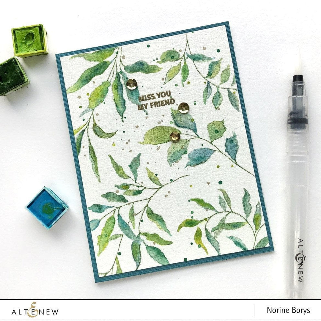 Altenew Stamp & Die Bundle Leaf Clusters Stamp & Die Bundle