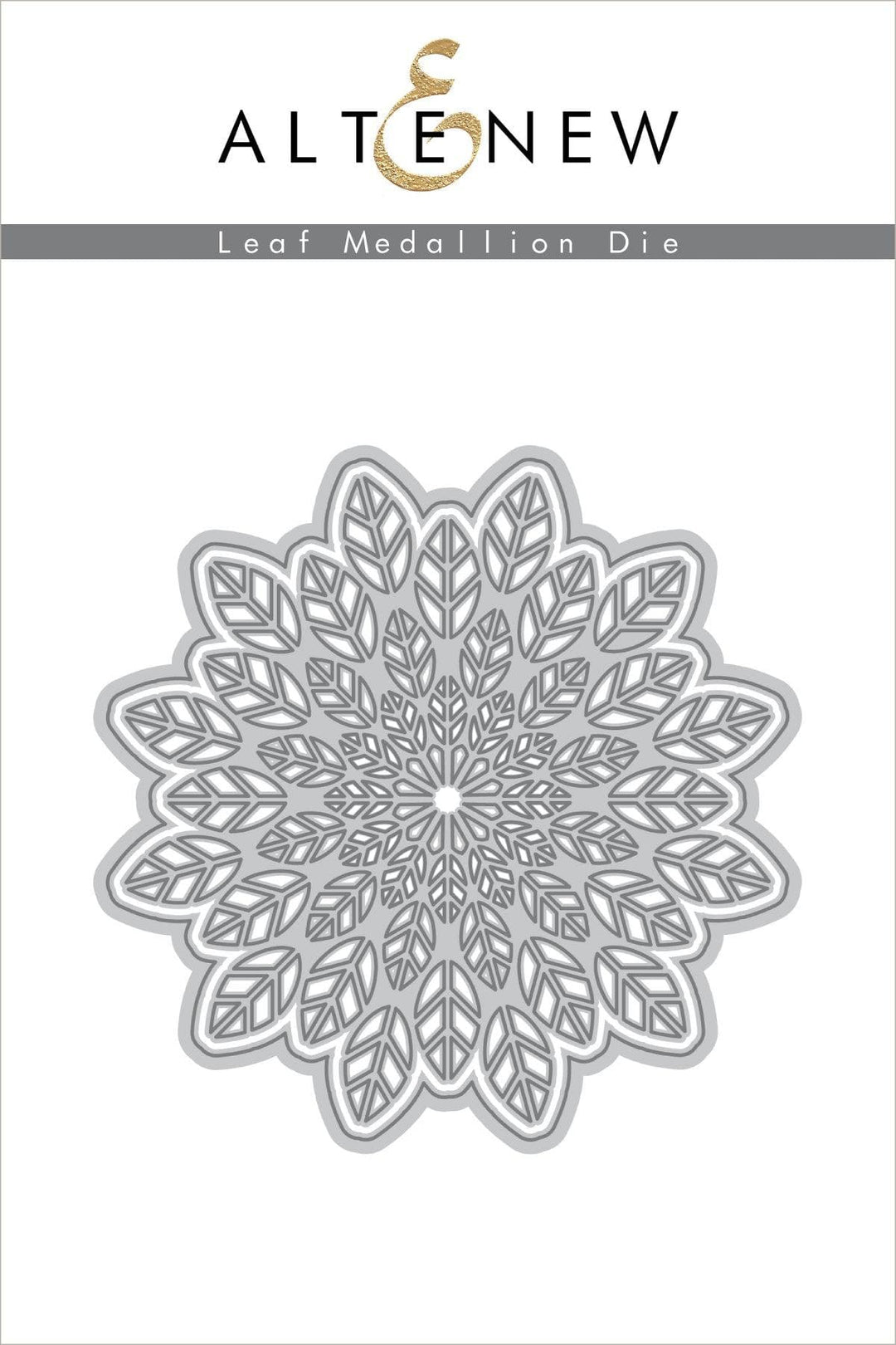 Altenew Stamp & Die Bundle Leaf Medallion Stamp & Die Bundle