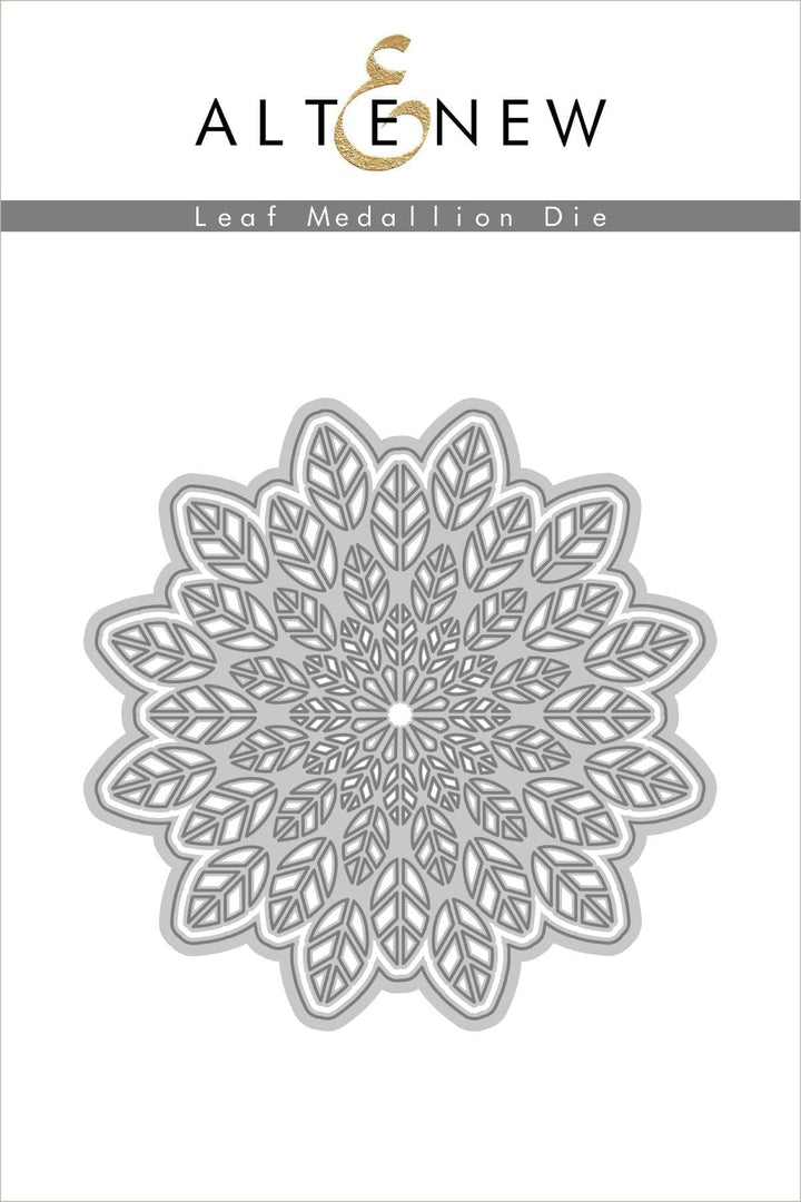 Altenew Stamp & Die Bundle Leaf Medallion Stamp & Die Bundle