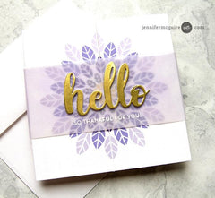Altenew Stamp & Die Bundle Leaf Medallion Stamp & Die Bundle