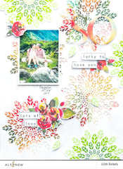 Altenew Stamp & Die Bundle Leaf Medallion Stamp & Die Bundle