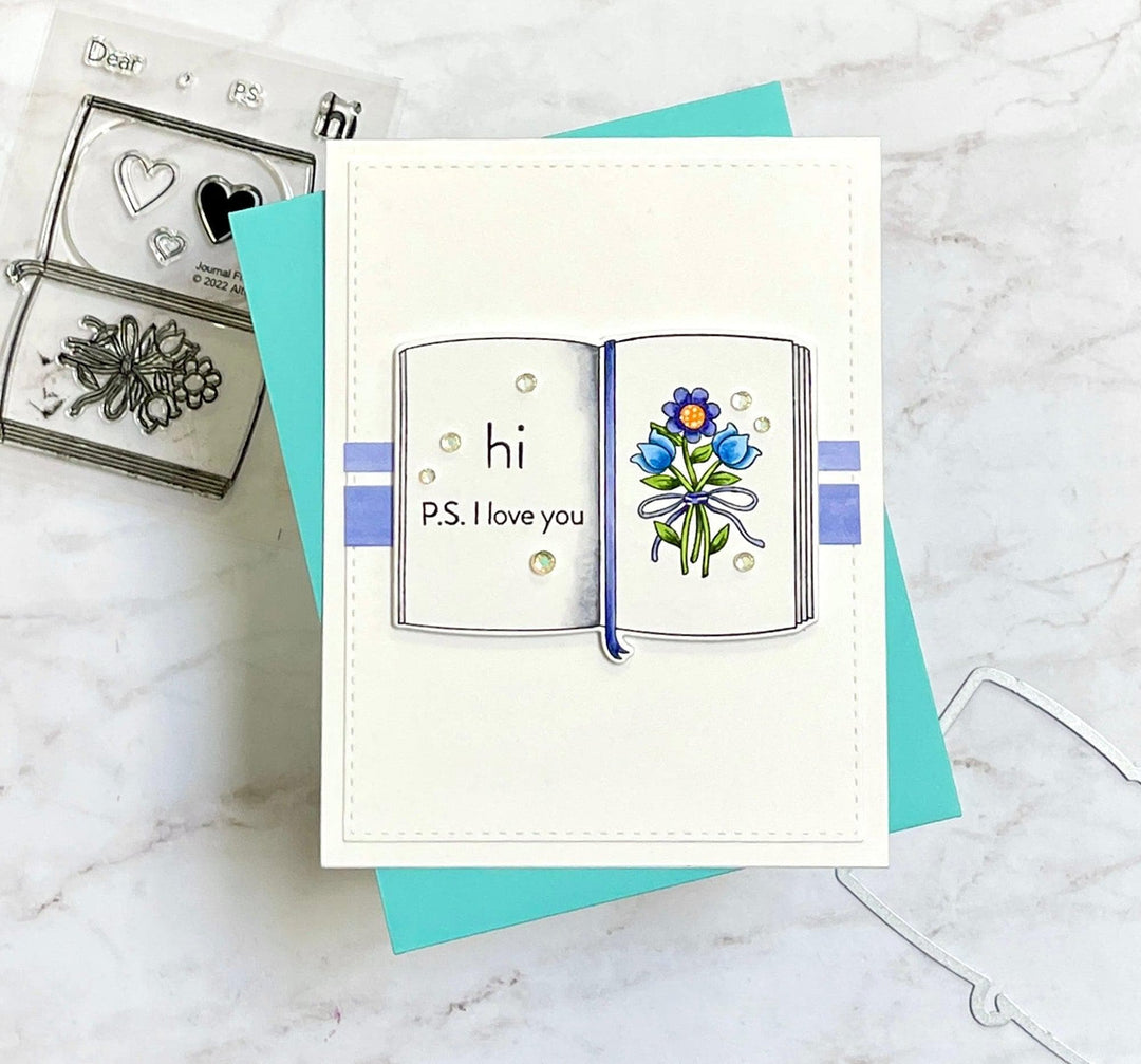 Altenew Stamp & Die Bundle Letter Flowers Stamp & Die Bundle