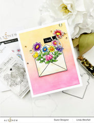 Altenew Stamp & Die Bundle Letter Flowers Stamp & Die Bundle