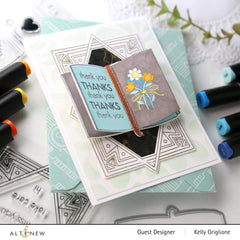 Altenew Stamp & Die Bundle Letter Flowers Stamp & Die Bundle